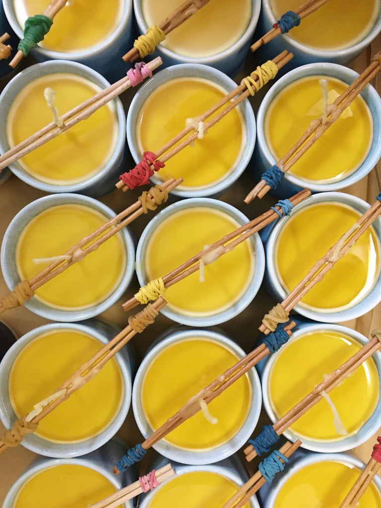 Beeswax Sip Cup Candle | apidae