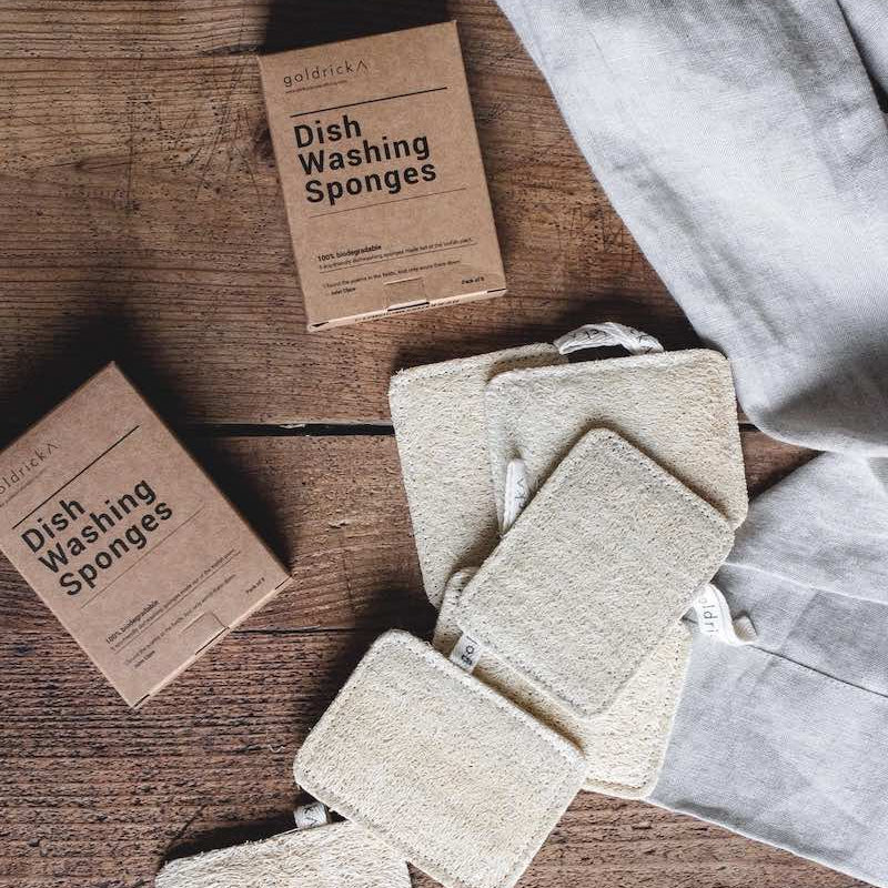 - Loofah Dishwashing Sponge