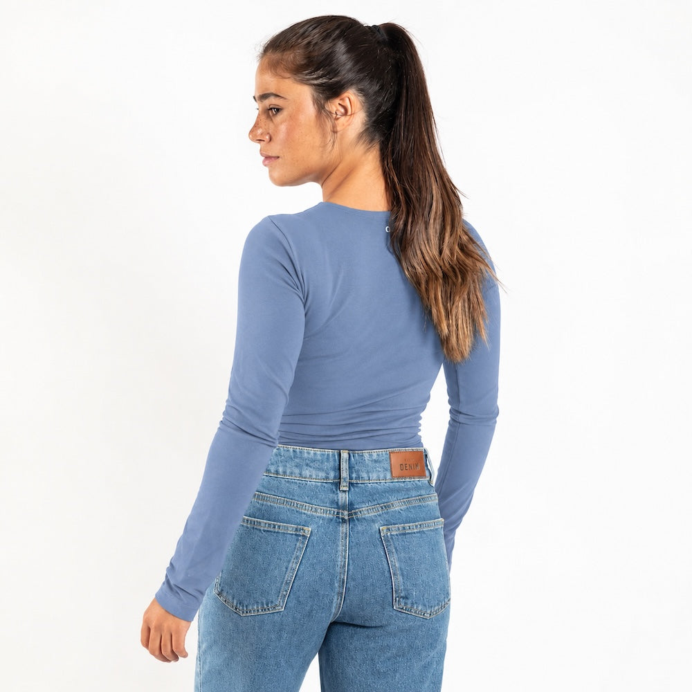 organic cotton long sleeve shirt