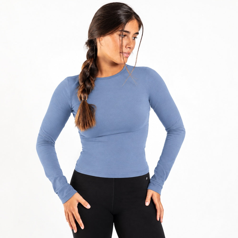 organic cotton long sleeve shirt
