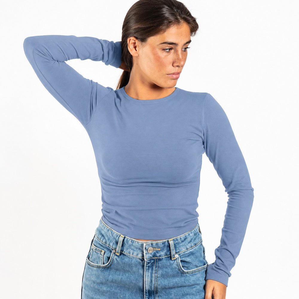 organic cotton long sleeve shirt