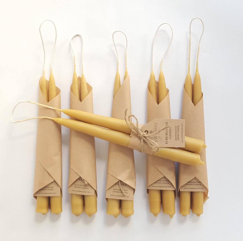 Taper Beeswax Candles 